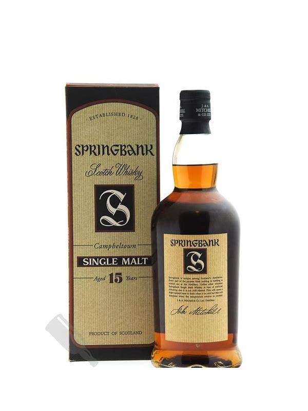 Springbank 15-year-old Distillery Picture Label