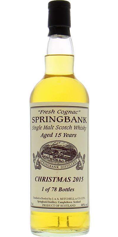 Springbank 15-year-old Christmas 2015