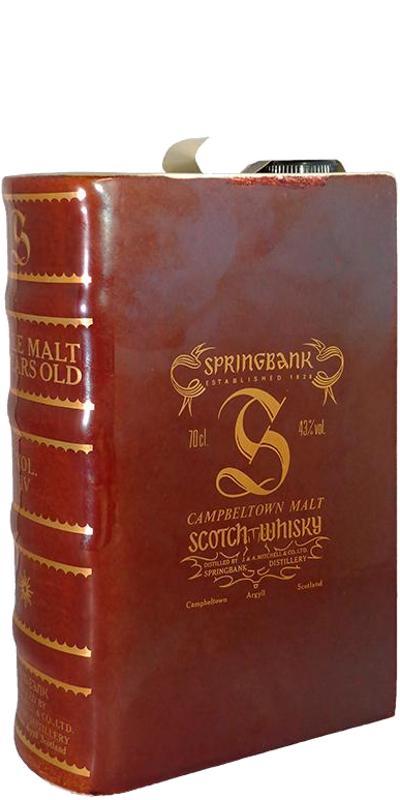 Springbank 15-year-old Ceramic Book Vol. IV