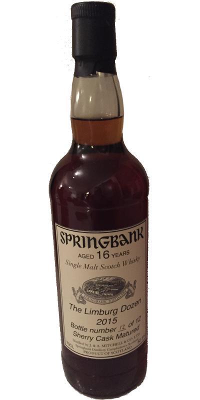 Springbank 16-year-old Private Bottling