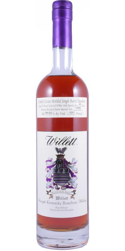 Willett 10-year-old  Family Estate Bottled Single Barrel Bourbon