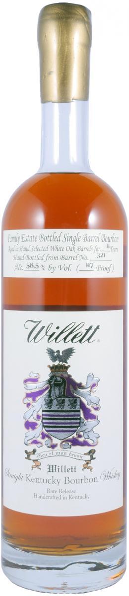 Willett 11-year-old  Family Estate Bottled Single Barrel Bourbon