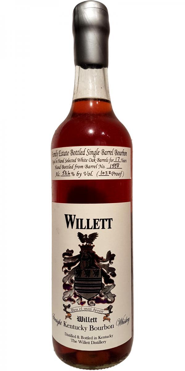 Willett 1991  Family Estate Bottled Single Barrel Bourbon