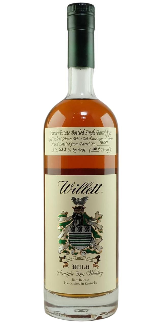 Willett 2014  Family Estate Bottled Single Barrel Rye