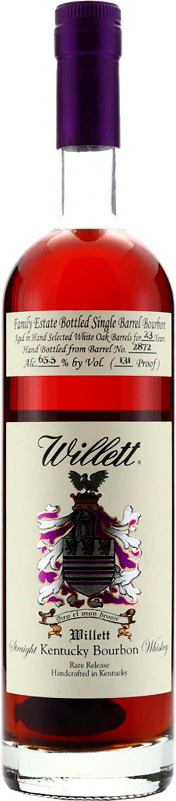 Willett 23-year-old  Family Estate Bottled Single Barrel Bourbon