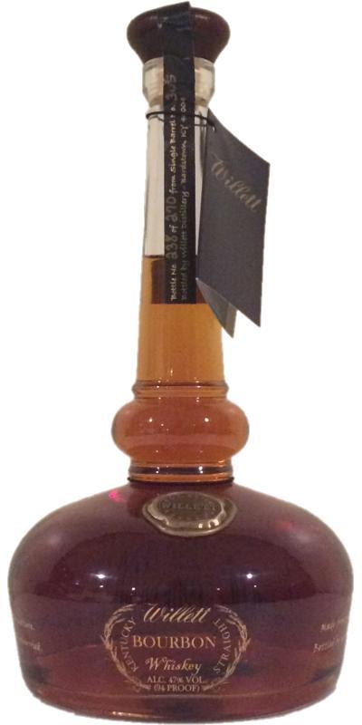 Willett Pot Still Reserve  94 proof - Glass decanter