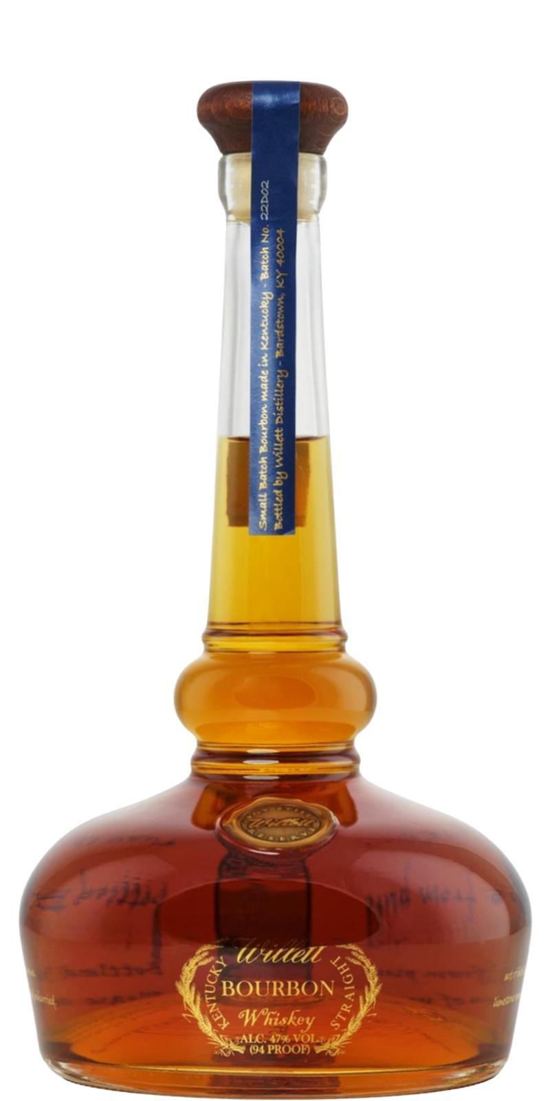 Willett Pot Still Reserve  94 proof - Glass decanter