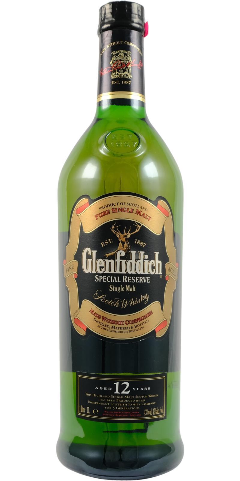 Glenfiddich 12-year-old  Special Reserve