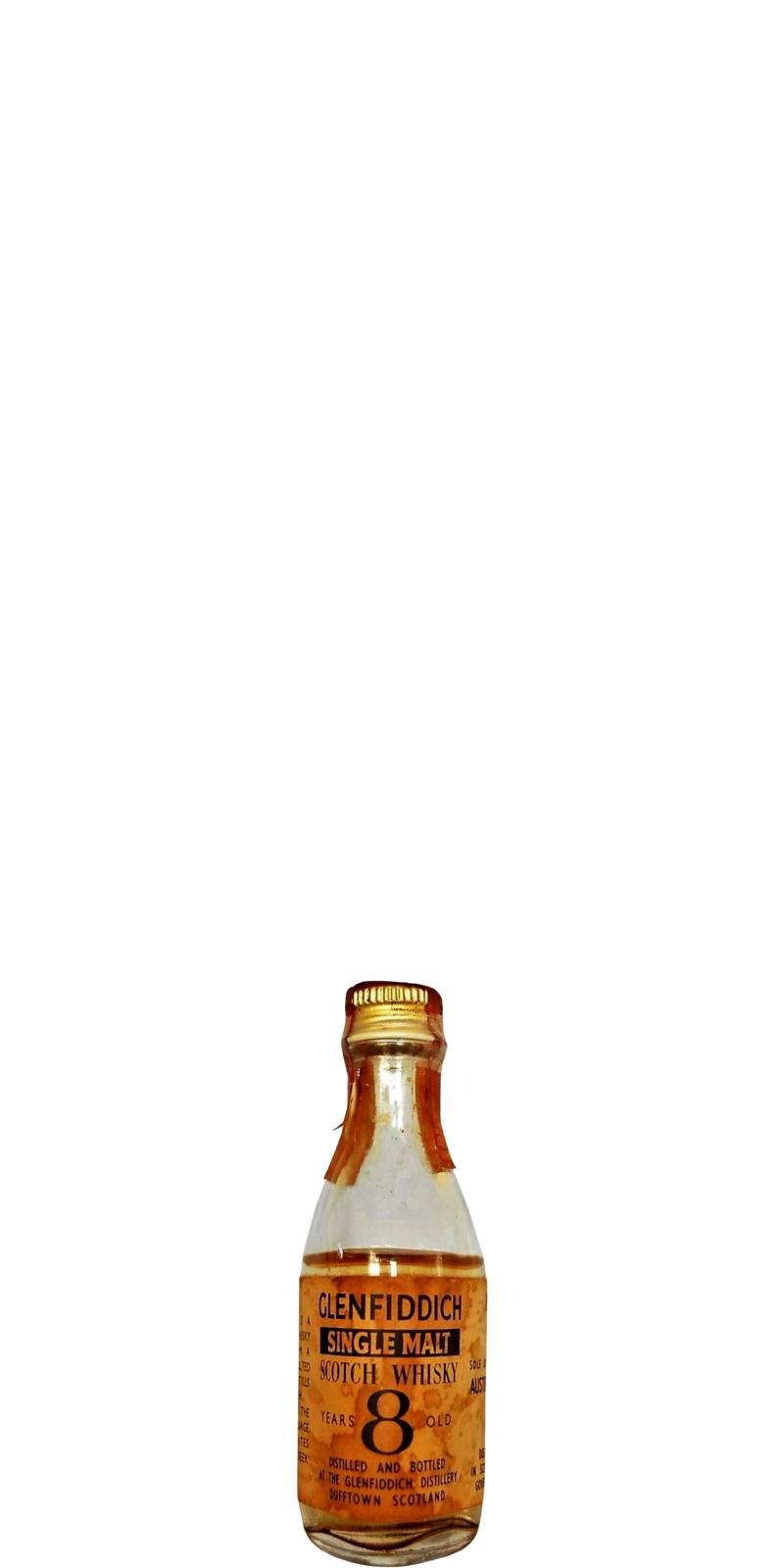 Glenfiddich 08-year-old  Miniature