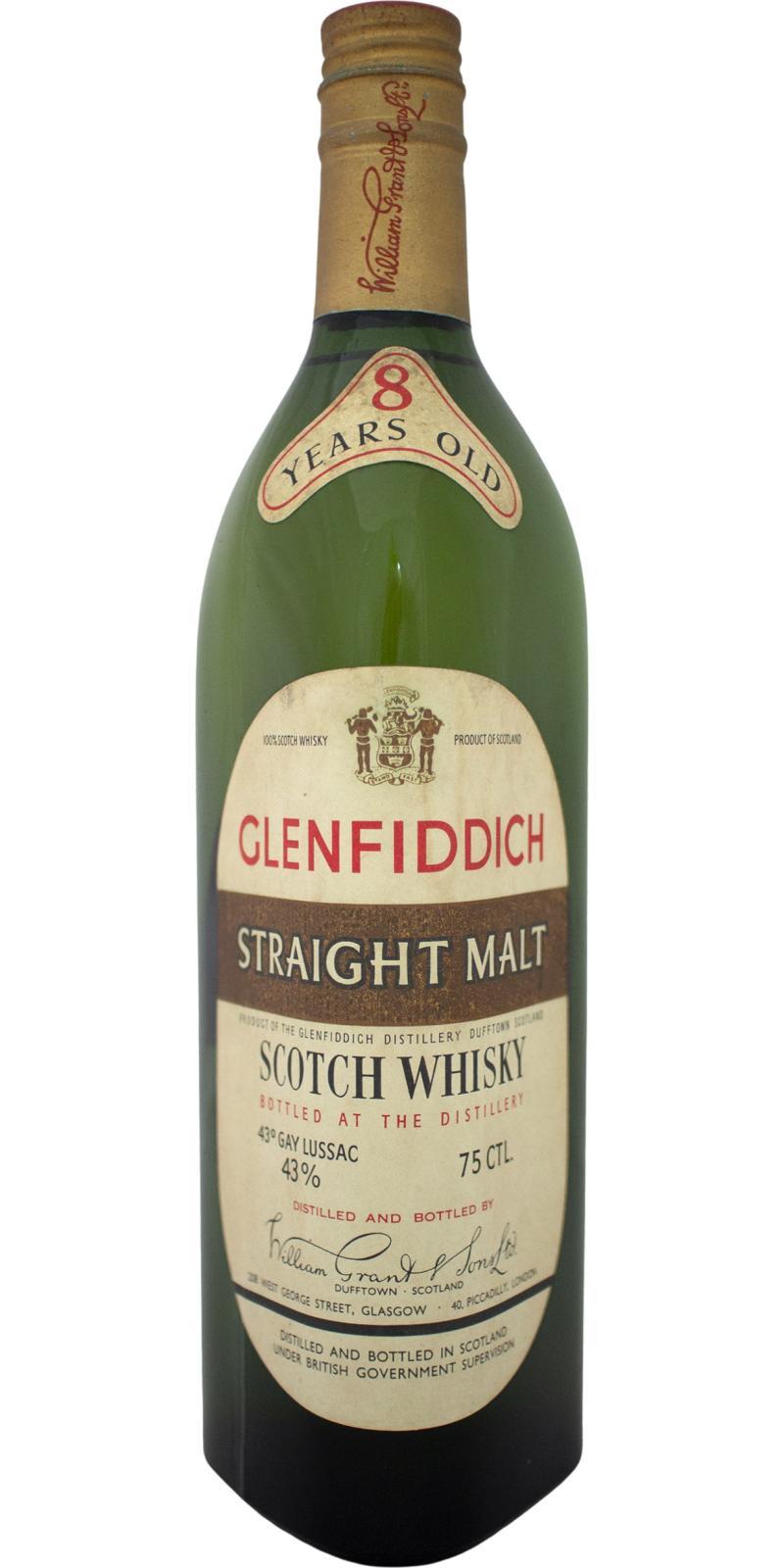 Glenfiddich 08-year-old  Straight Malt
