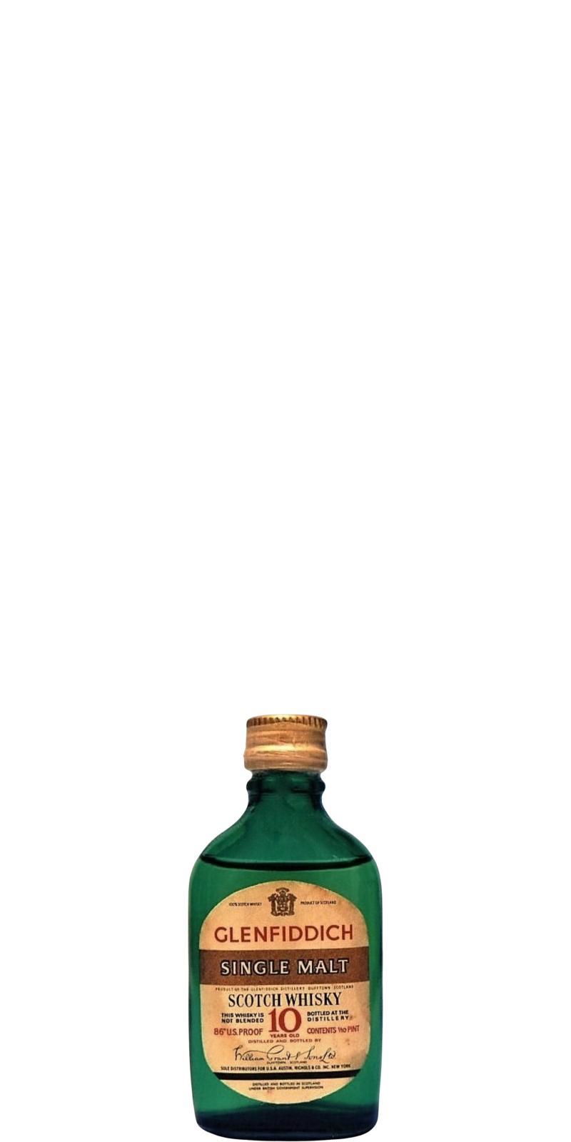 Glenfiddich 10-year-old  Miniature