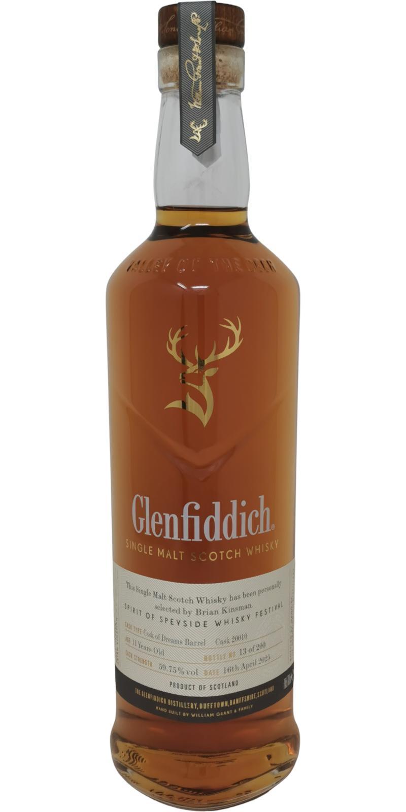 Glenfiddich 11-year-old  Spirit of Speyside Festival 2025