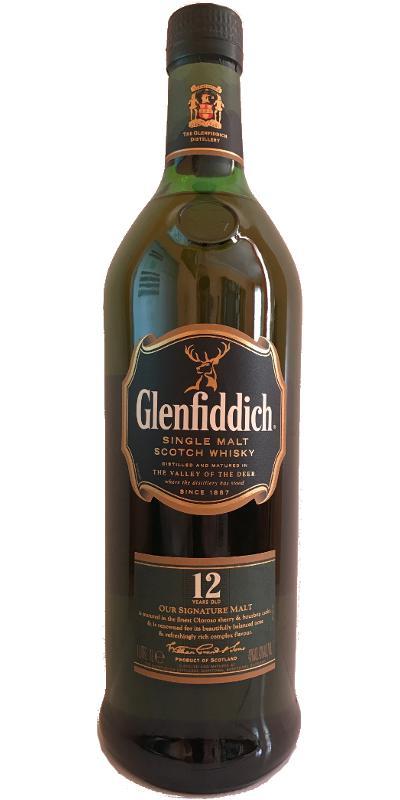 Glenfiddich 12-year-old  Our Signature Malt