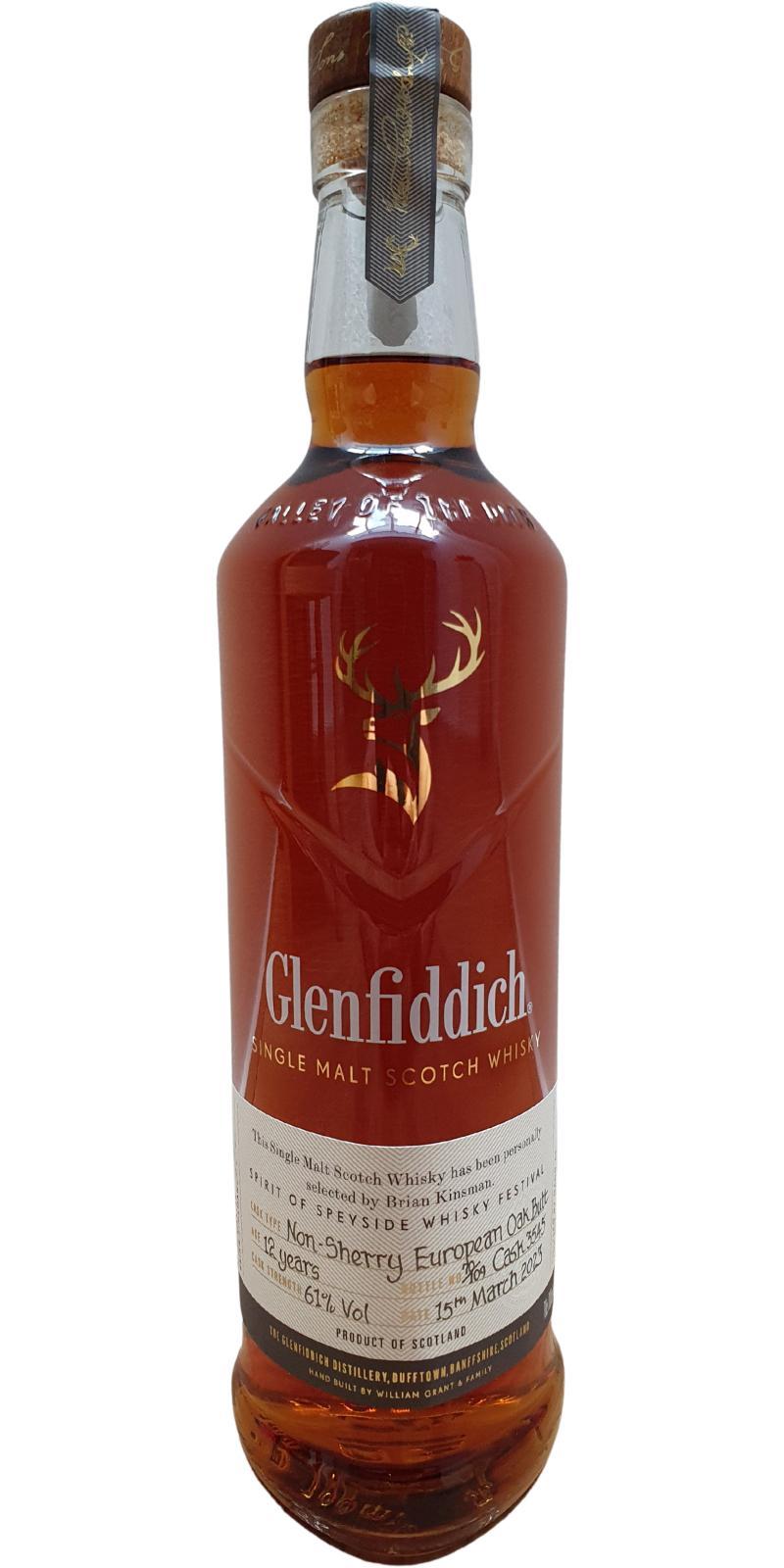Glenfiddich 12-year-old  Spirit of Speyside Whisky Festival