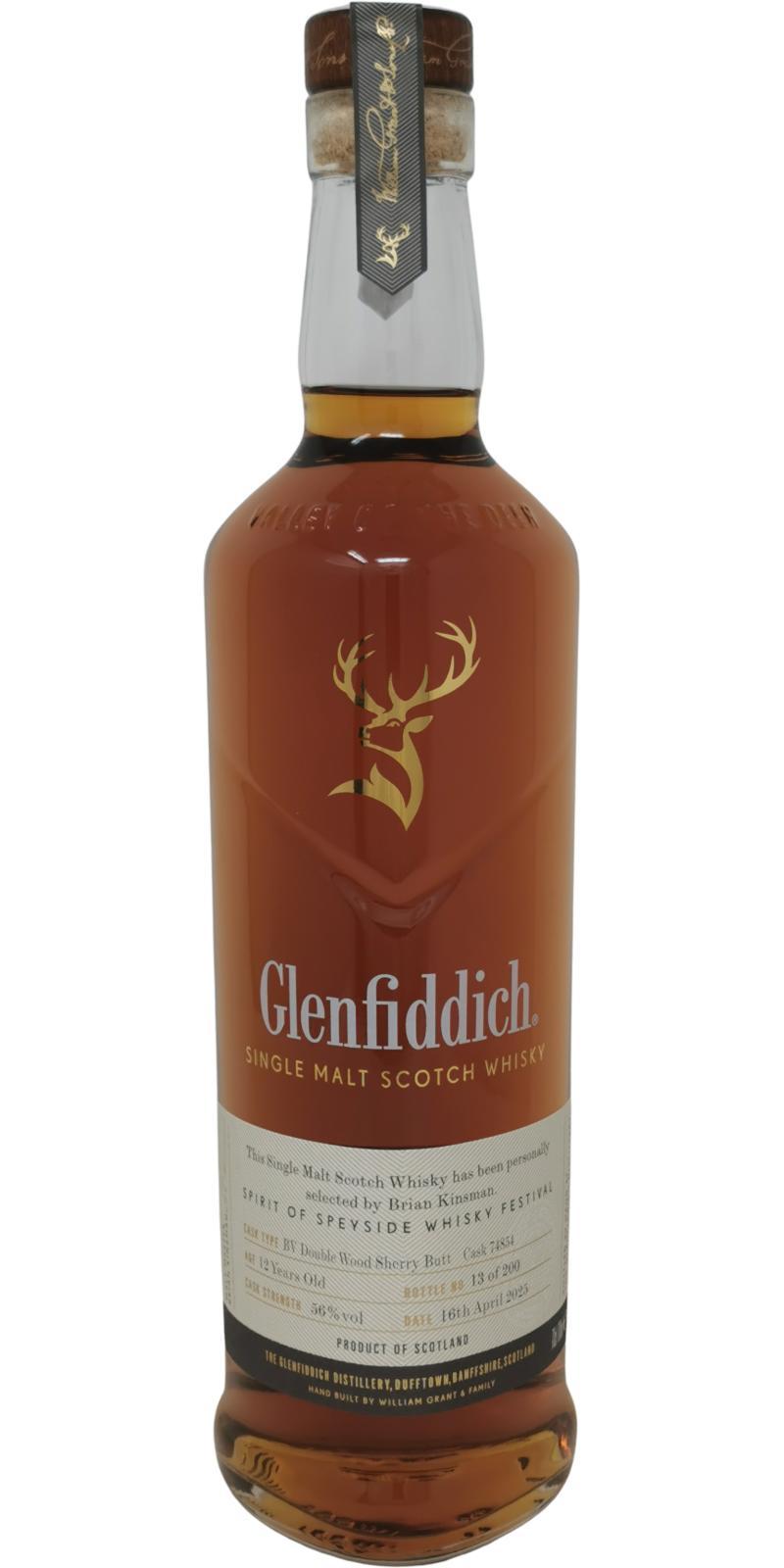 Glenfiddich 12-year-old  Spirit of Speyside Whisky Festival 2025