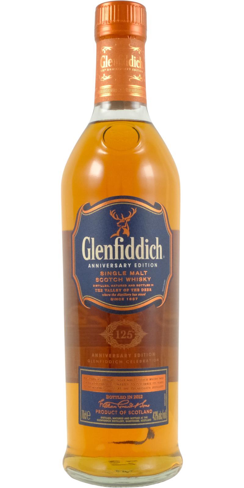 Glenfiddich 125th Anniversary Edition  Limited Edition