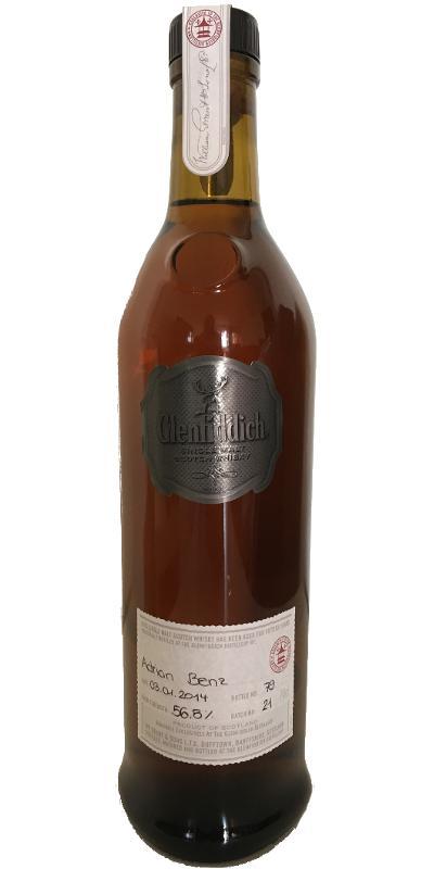 Glenfiddich 15-year-old  Cask Strength - Handbottled at Visitor Center