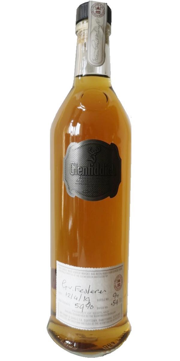 Glenfiddich 15-year-old  Cask Strength - Handbottled at Visitor Center