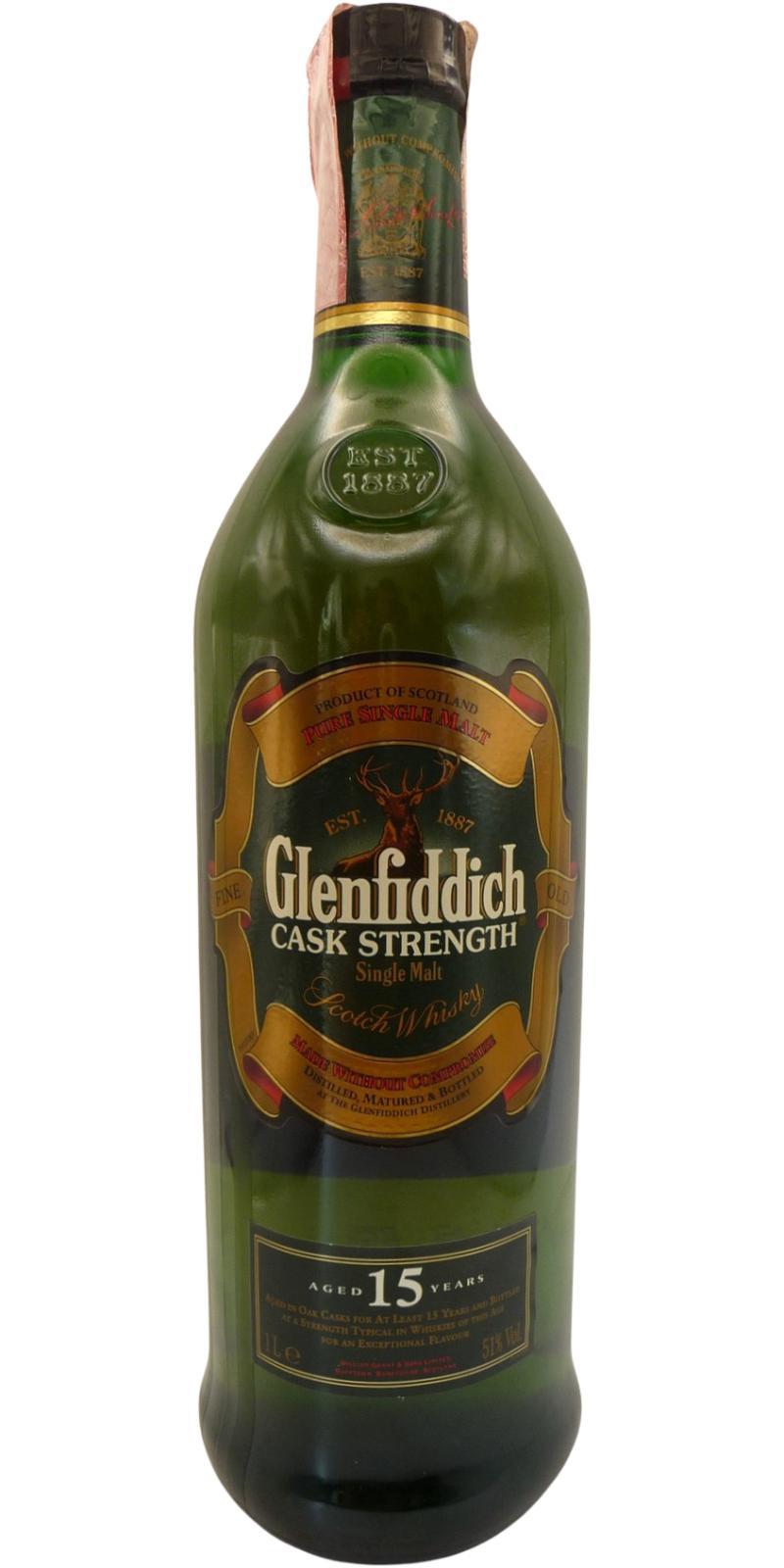 Glenfiddich 15-year-old  Cask Strength