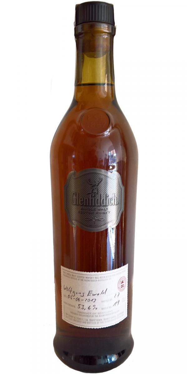 Glenfiddich 15-year-old  Cask Strength - Handbottled at Visitor Center