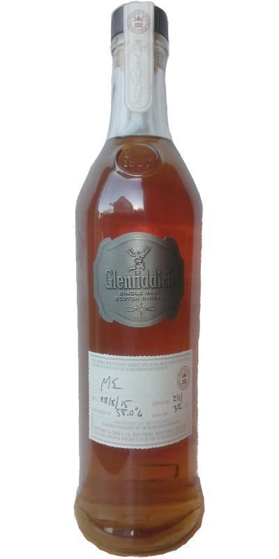 Glenfiddich 15-year-old  Cask Strength - Handbottled at Visitor Center