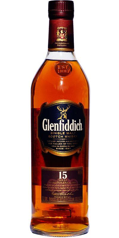 Glenfiddich 15-year-old  The Solera Vat