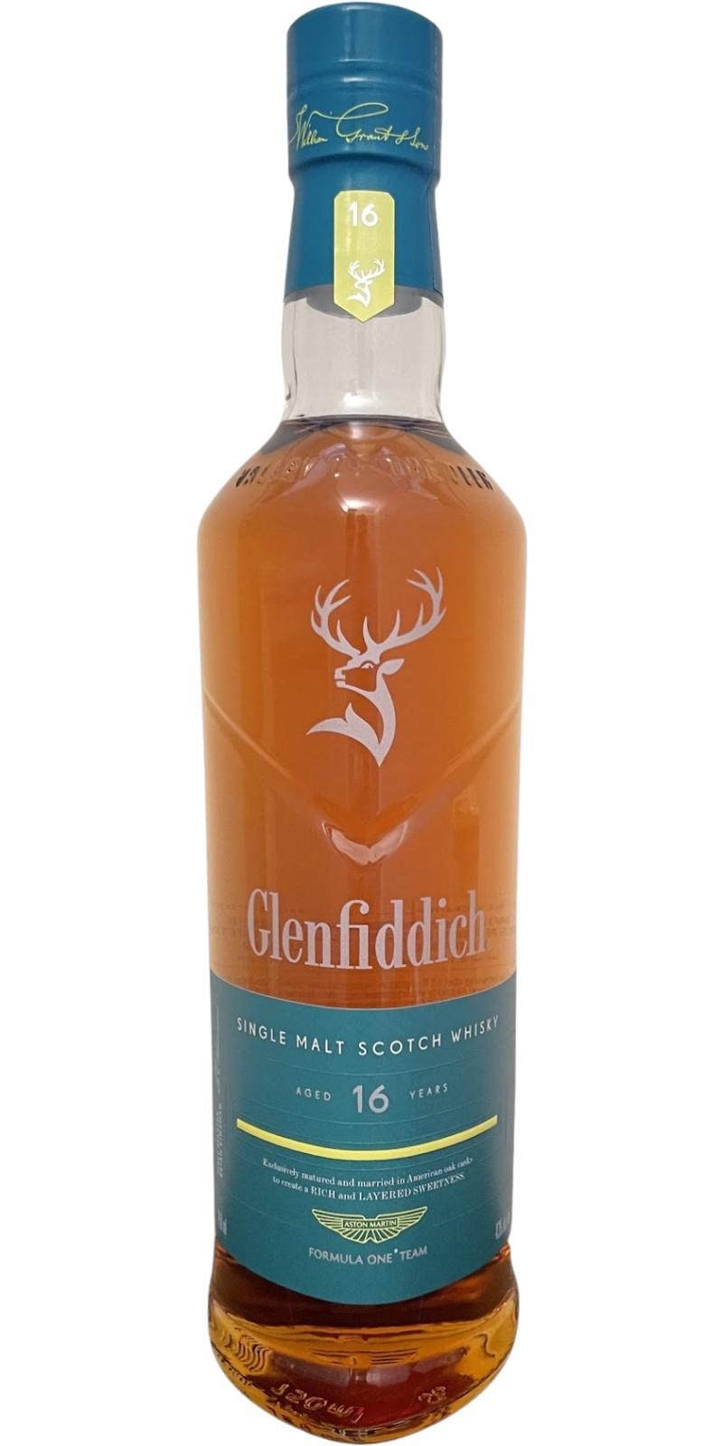 Glenfiddich 16-year-old  Aston Martin Formula One Team