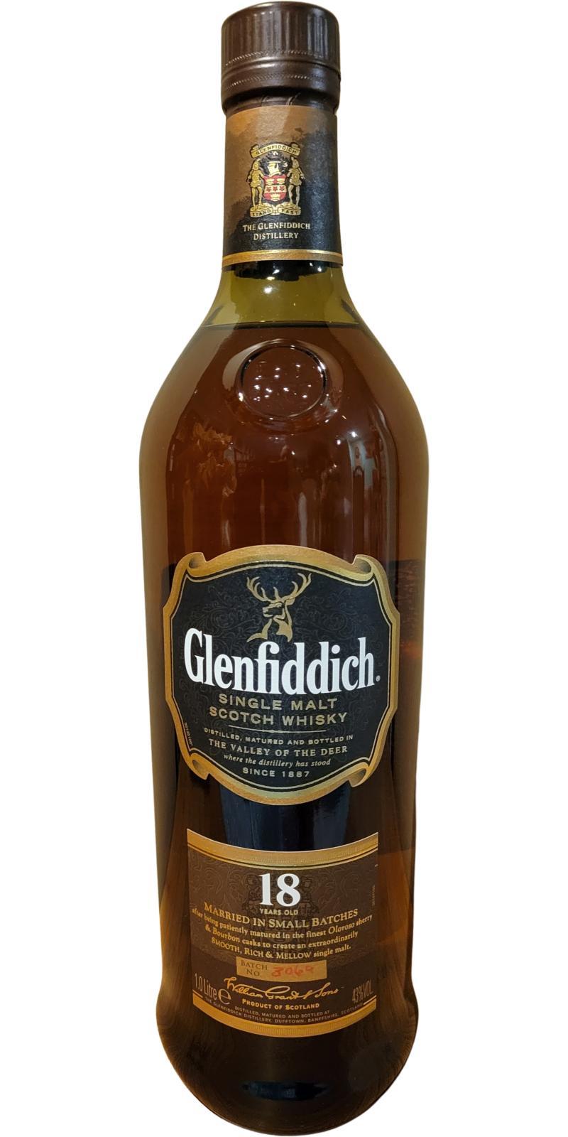 Glenfiddich 18-year-old  Married in Small Batches