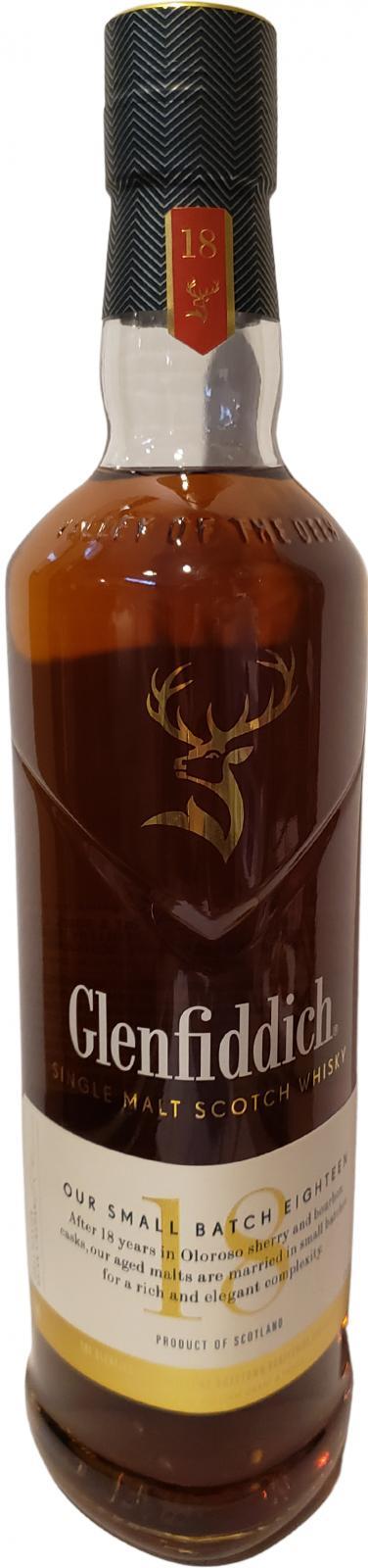 Glenfiddich 18-year-old  Our Small Batch Eighteen