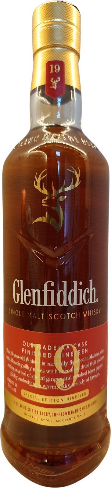 Glenfiddich 19-year-old  Single Malt Scotch Whisky