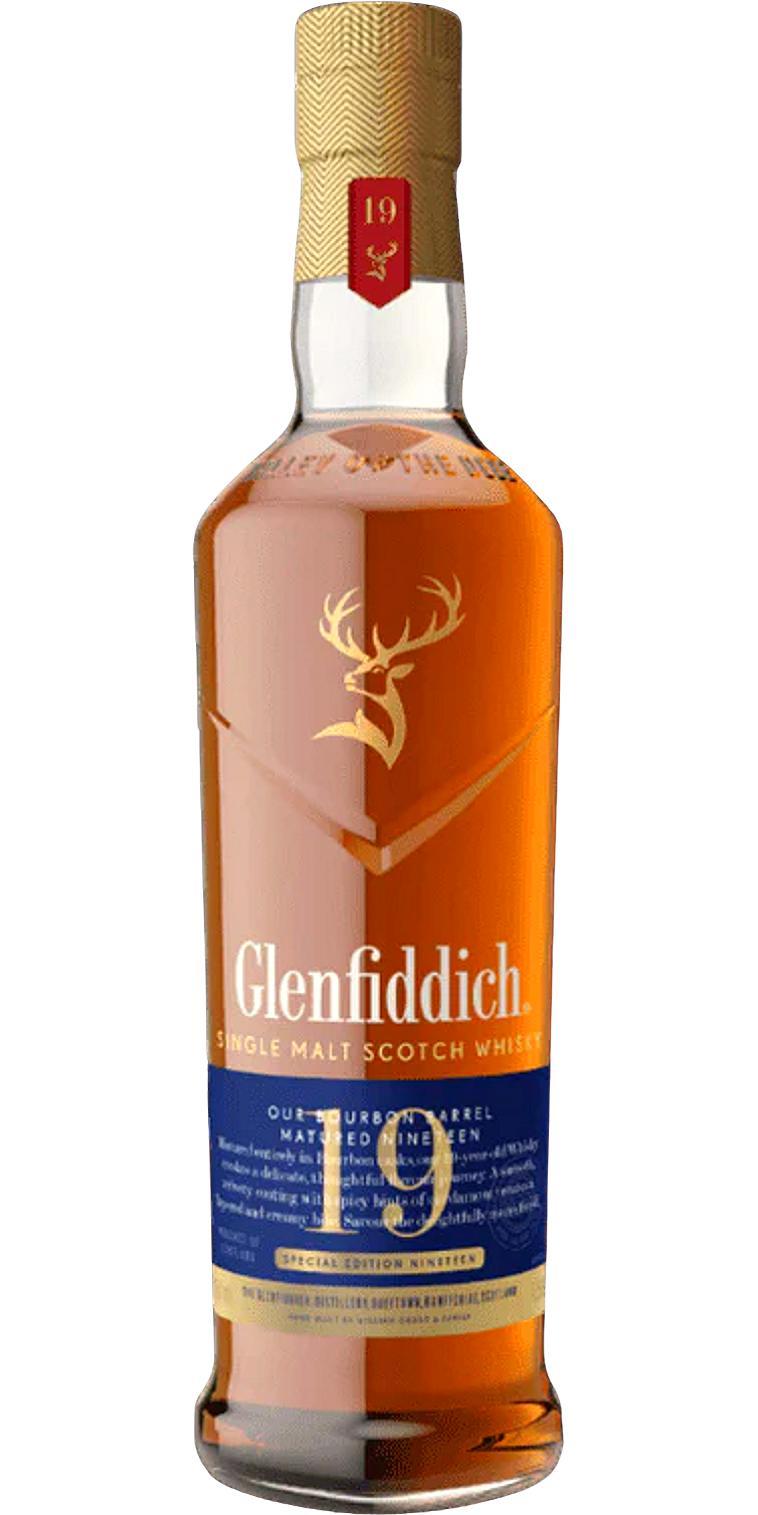 Glenfiddich 19-year-old  Our Bourbon Barrel Matured Nineteen