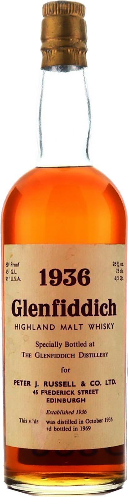 Glenfiddich 1936