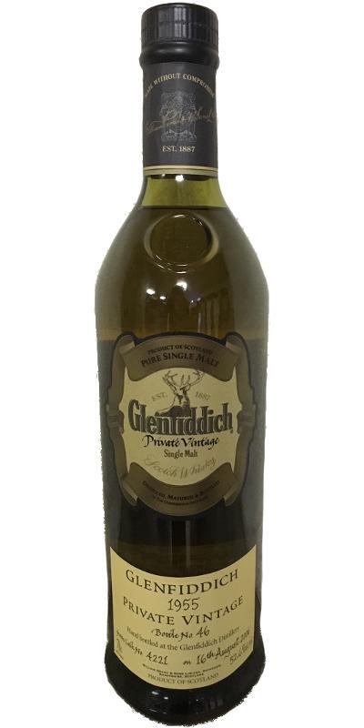 Glenfiddich 1955  Private Vintage