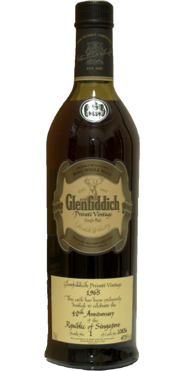 Glenfiddich 1965  Private Vintage