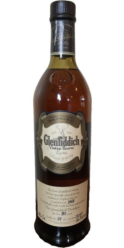 Glenfiddich 1968  Vintage Reserve