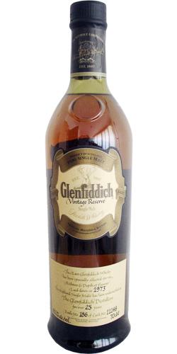 Glenfiddich 1973 Vintage Reserve  La Maison du Whisky