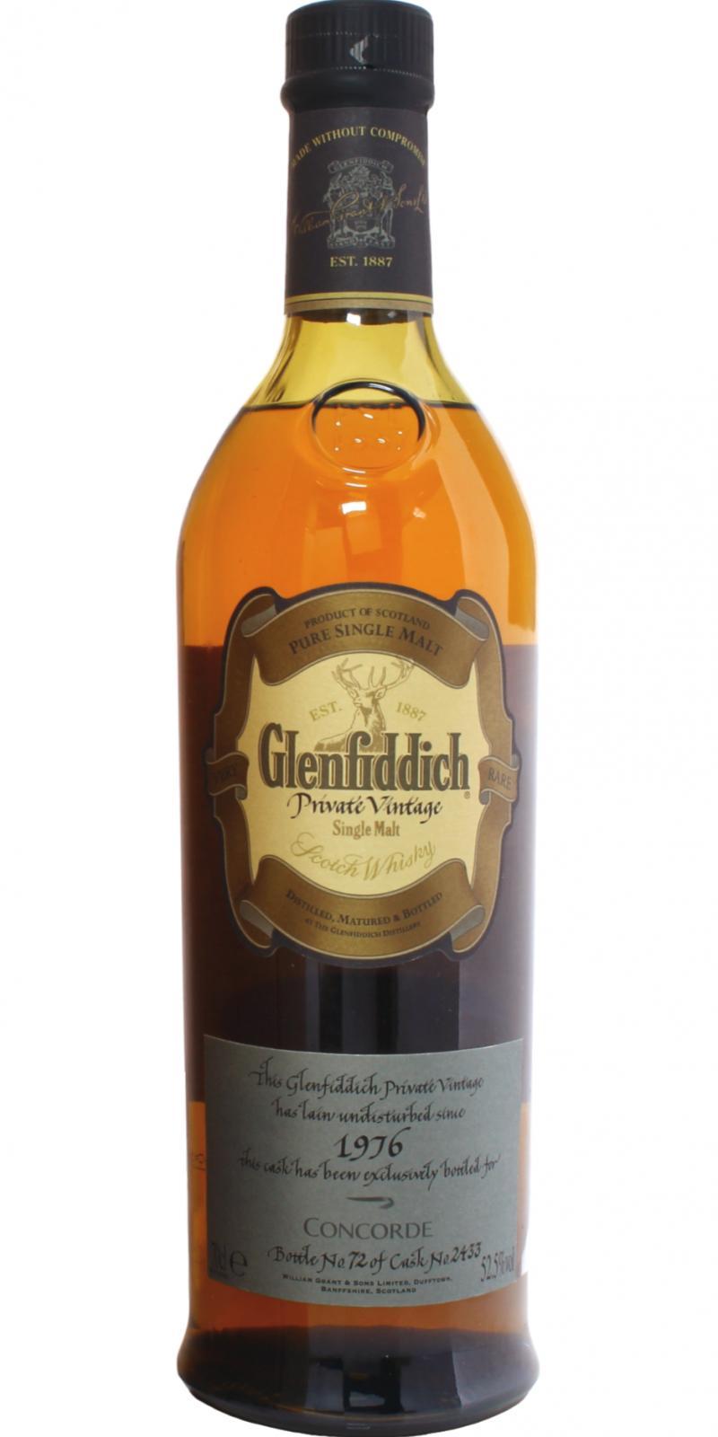 Glenfiddich 1976  Private Vintage