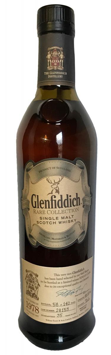 Glenfiddich 1978  Rare Collection