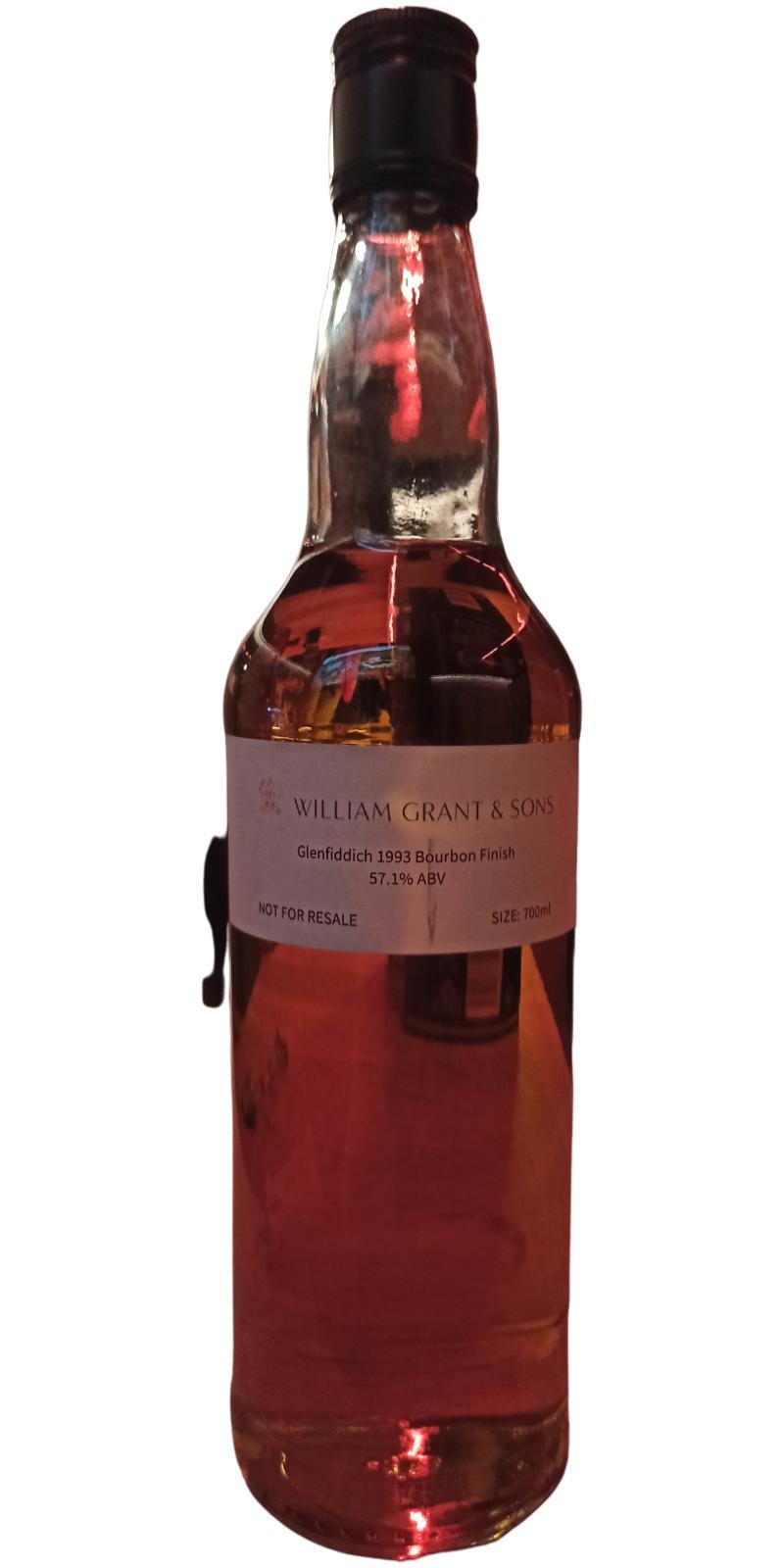 Glenfiddich 1993  Bourbon Finish