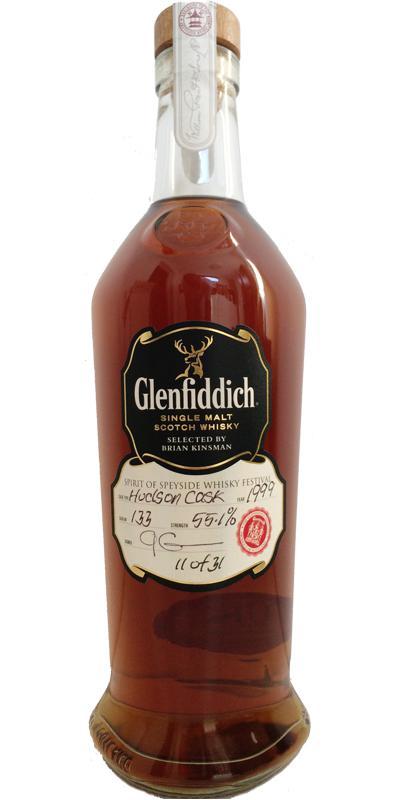 Glenfiddich 1999 - Hudson Cask No.133  Spirit of Speyside Whisky Festival