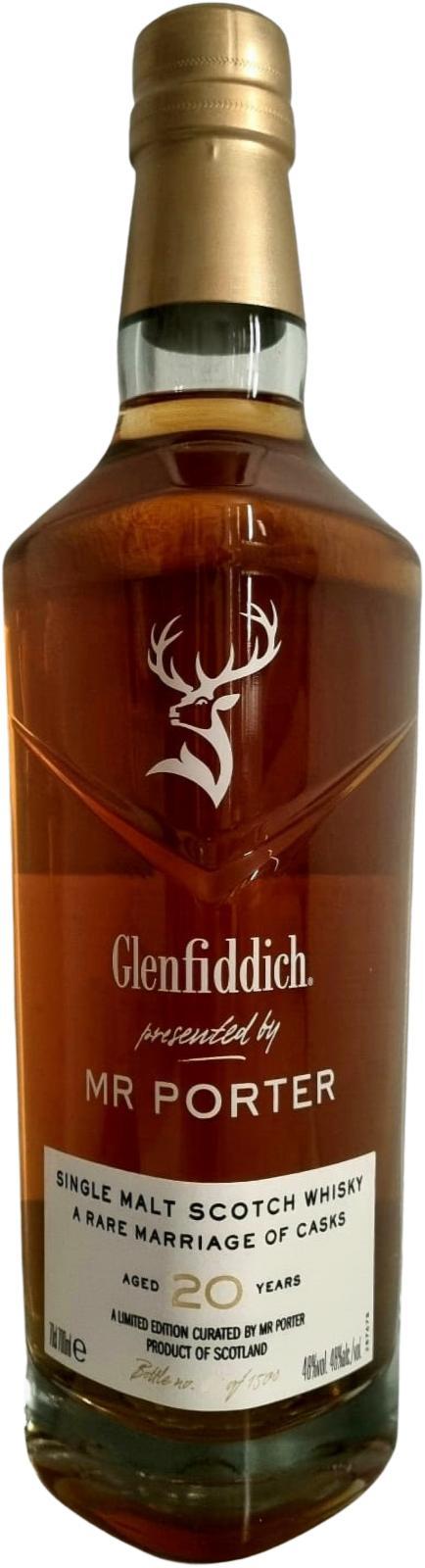 Glenfiddich 20-year-old  Mr Porter