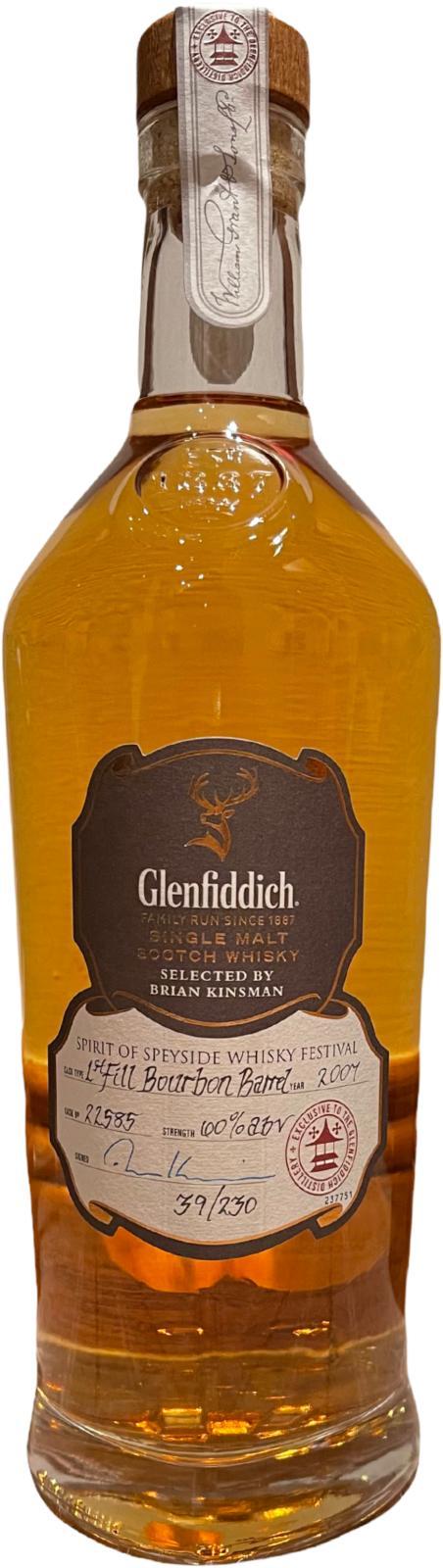 Glenfiddich 2007  Spirit of Speyside Whisky Festival