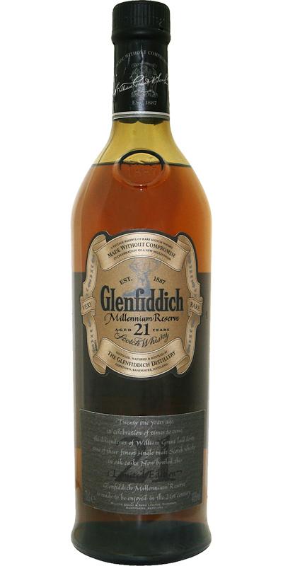 Glenfiddich 21-year-old  Millennium Reserve
