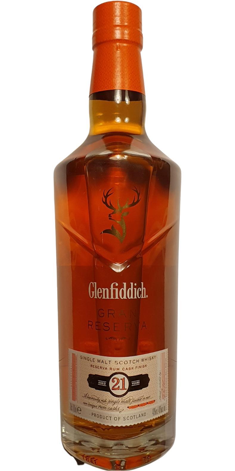 Glenfiddich 21-year-old  Gran Reserva