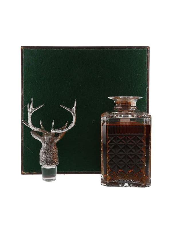 Glenfiddich 30-year-old  Silver Stag's Head Decanter