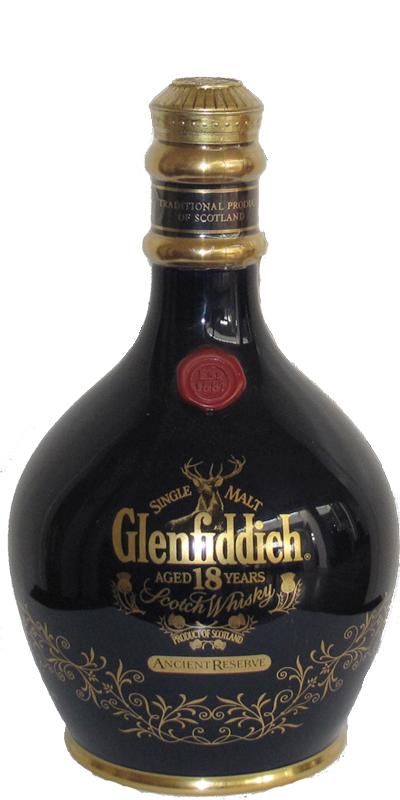 Glenfiddich Ancient Reserve  Black Decanter