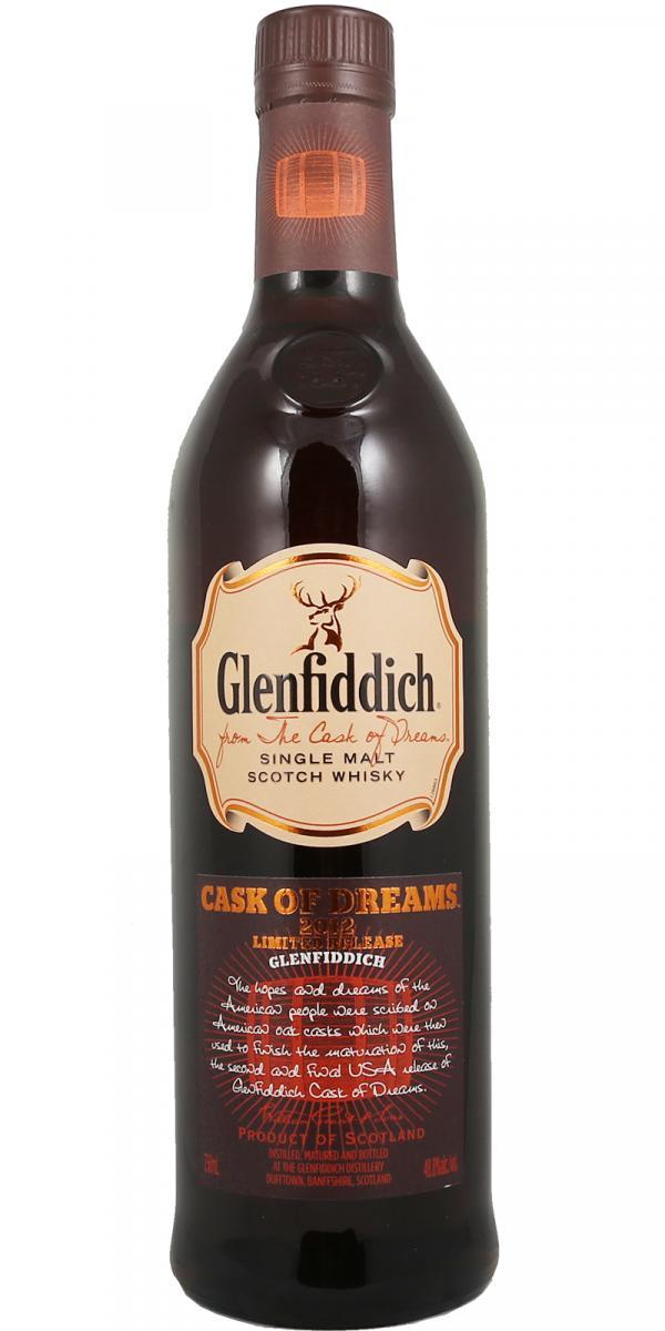 Glenfiddich Cask of Dreams  2012 Limited Release - USA Release