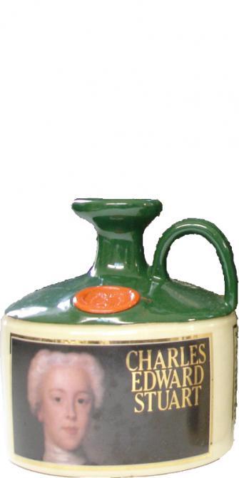 Glenfiddich Decanter Charles Edward Stuart  Ceramic handle decanter Spirit import