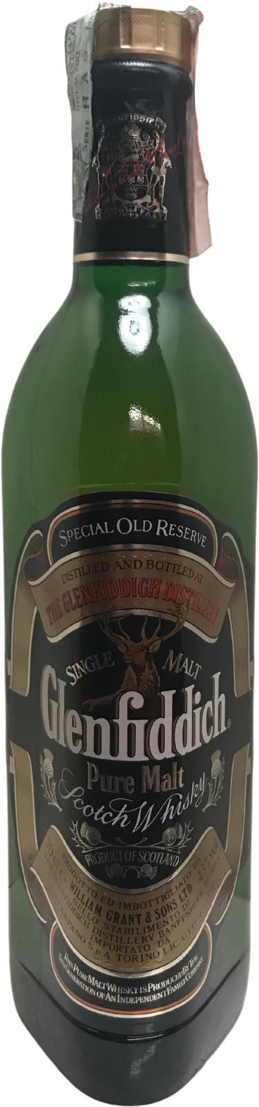 Glenfiddich Pure Malt  Special Old Reserve
