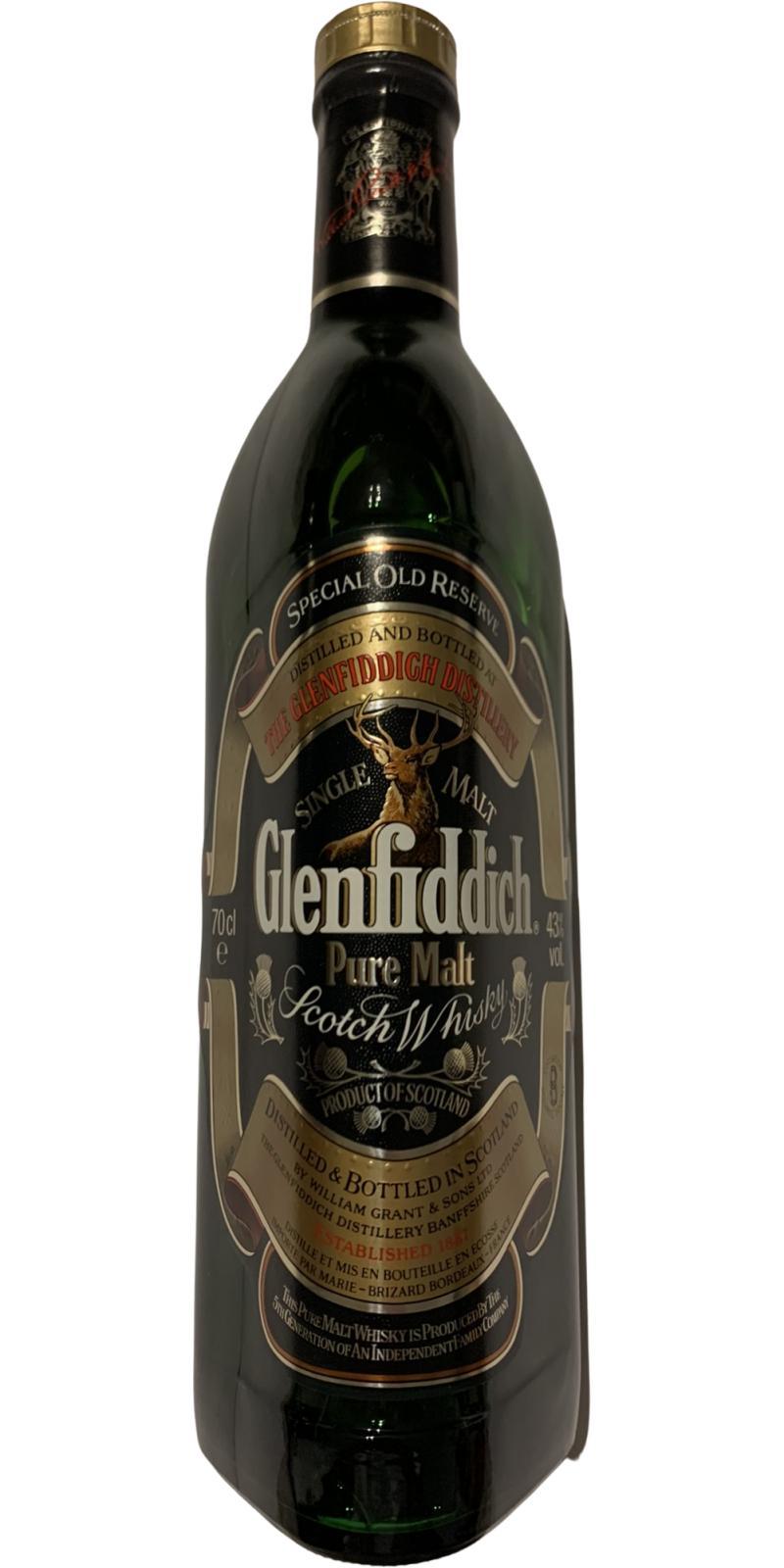 Glenfiddich Pure Malt  Special Old Reserve